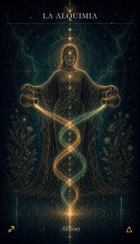 Arcano XIV · La Alquimia